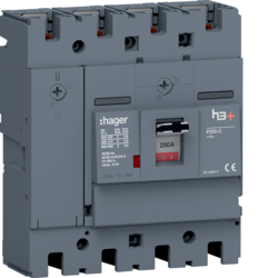 HCT251AR Interrupteur Sectionneur h3+ P250 4P 250A FTC