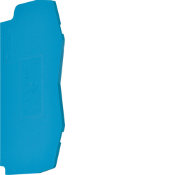KWE18B Plaque d'extrémité pour KYA02NH,  KYA04NH,  Couleur: bleu