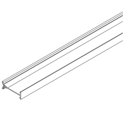 Product Drawing 65 x 100 mm, 1 compartiment Scheidingsschot halogeenvrij PC - ABS