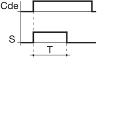 Circuit Drawing Temporisé à l'enclenchement