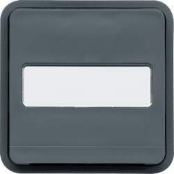 WNA104 Prise 2P+T Cubyko avec porte-étiquette associable Gris IP55