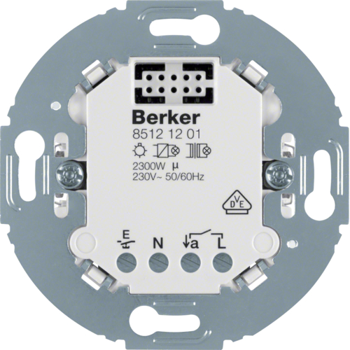 85121201 Relais module 230 V 1-v,  inbouwmod. berker R.Classic,  berker.net