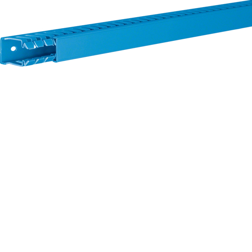BA740025BL BA7, bedradingskanaal + deksel 40x25 mm,  blauw