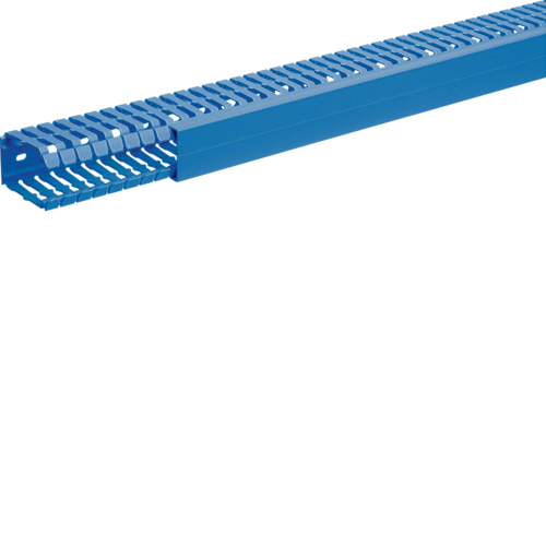BA760040BL BA7, bedradingskanaal + deksel 60x40 mm,  blauw