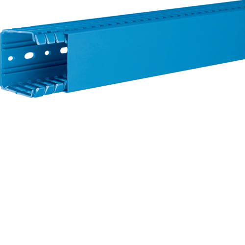BA760060BL Goulotte de câblage en PVC BA7 60x60mm bleu