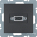 3315401606 Prise VGA,  B.3/B.7, anthracite mat