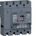 HMT251JR Vermogensautomaat h3+, P250 LSI 4P4D N0-50-100% 250 A 50 kA,  boutaansluiting
